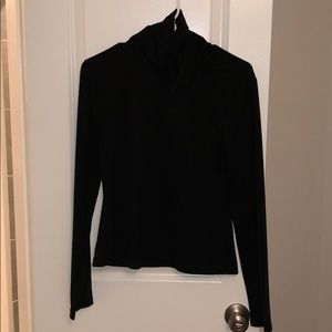 Black turtle neck